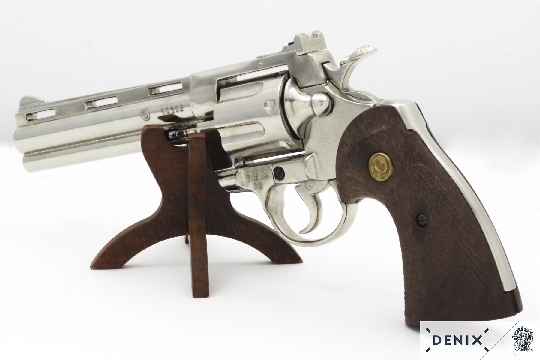 Denix Python Revolver 6" Replika Tabanca, USA 1955