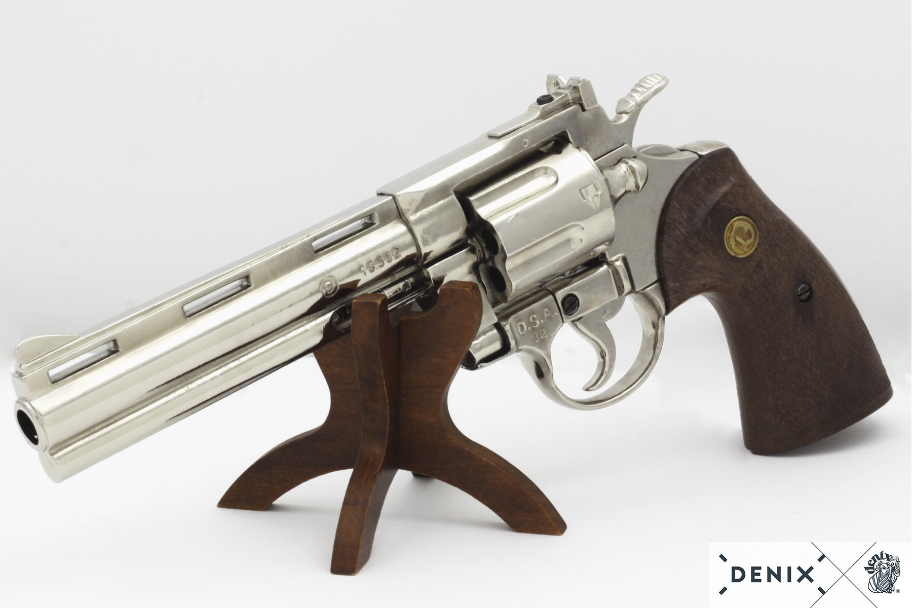 Denix Python Revolver 6" Replika Tabanca, USA 1955