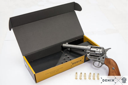 Denix Colt Peacemaker .45 Revolver Replica 5½" + 6 Rounds – 1873 USA