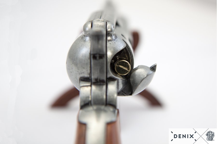 Denix Colt Peacemaker .45 Revolver Replica 5½" + 6 Rounds – 1873 USA