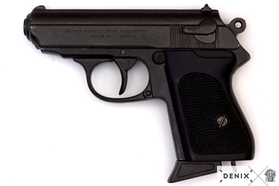 Denix Semi-Automatic Pistol with Silencer Replika Tabanca, Germany 1931