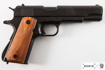 Denix M1911A1 .45 Pistol Replica – 1911 US WWI and WWII (FIXED MAGAZINE)