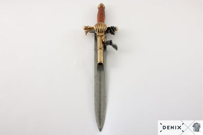 Denix 18th Century French Flintlock Knife Pistol Replica - Decorative Weapon