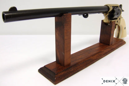 Denix Cal.45 Peacemaker Revolver 12" Replica Pistol, USA 1873