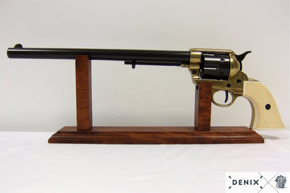 Denix Cal.45 Peacemaker Revolver 12" Replica Pistol, USA 1873
