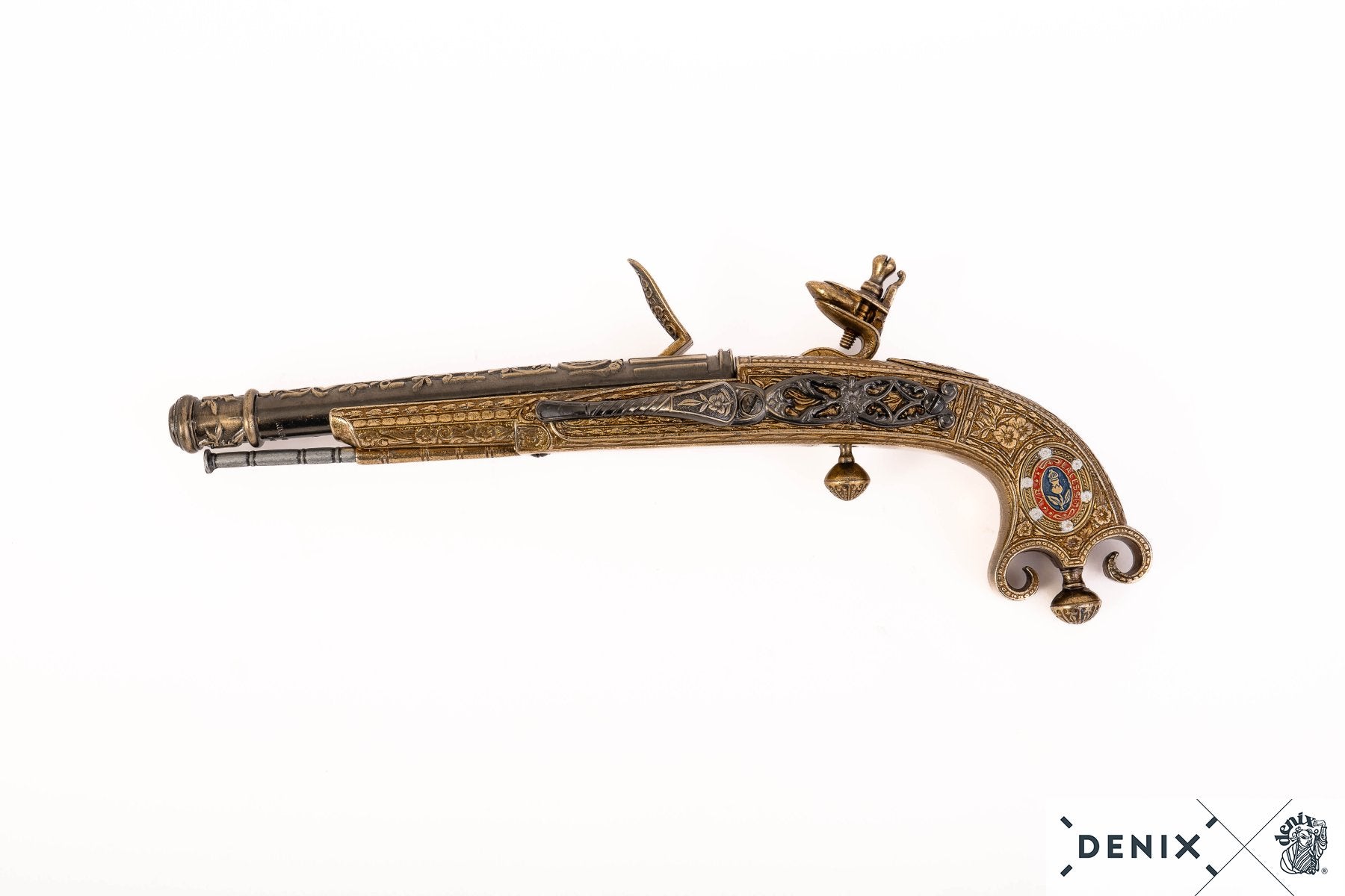 Denix Flintlock Pistol Replika, Scotland 1760