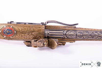 Denix Flintlock Pistol Replica, Scotland 1760