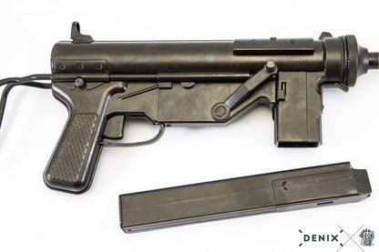 Denix M3 Light Machine Gun Replica - Grease Gun USA 1942 - World War II