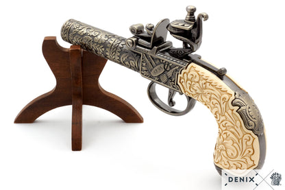 Denix Flintlock pocket pistol Replica, London 1795
