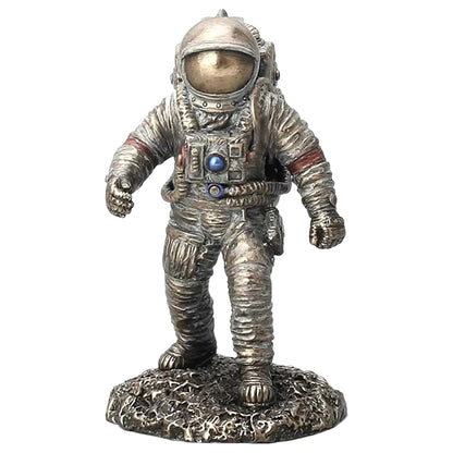 Astronot Dekoratif Biblo Cold Cast Resin El Boyaması 12 cm
