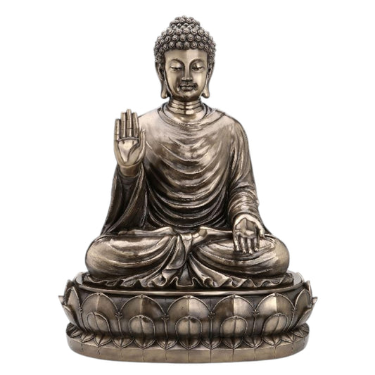Buda Dekoratif Heykel | Büyük Meditasyon Buddha Figürü 82 cm