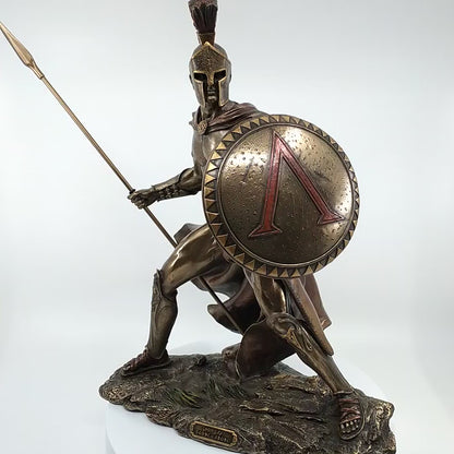 Veronese Design Sparta Kralı Leonidas Dekoratif Heykel 33 cm
