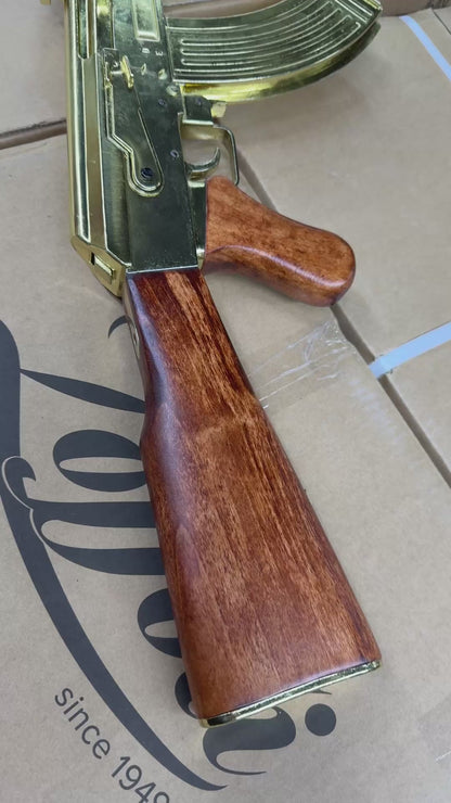Denix Kalashnikov AK47 Rifle Gold-Russia 1947 Model Replica