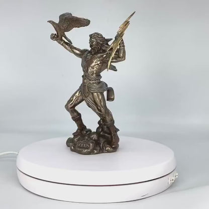 Veronese Design Zeus Dekoratif Heykel 21,5 cm