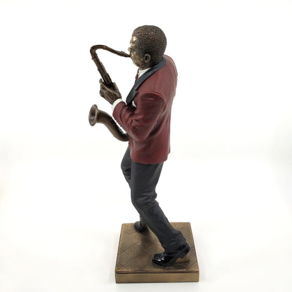 Veronese Design Saxophone Player Decorative Figurine 29 cm