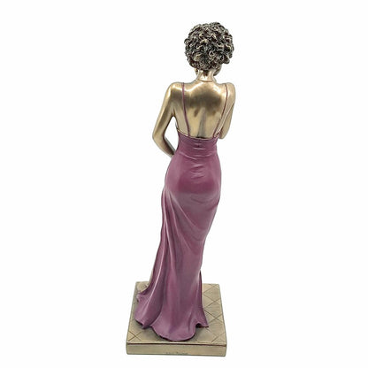 Veronese Design Female Jazz Singer Decorative Figurine 31 cm