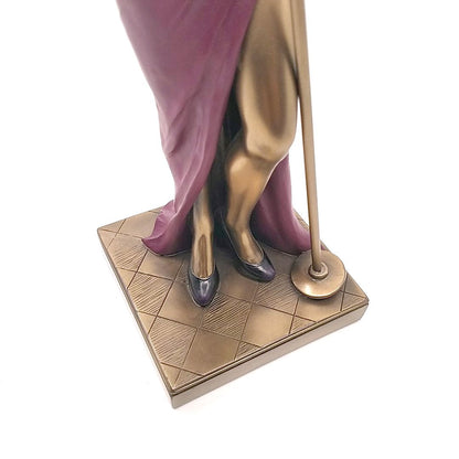 Veronese Design Female Jazz Singer Decorative Figurine 31 cm
