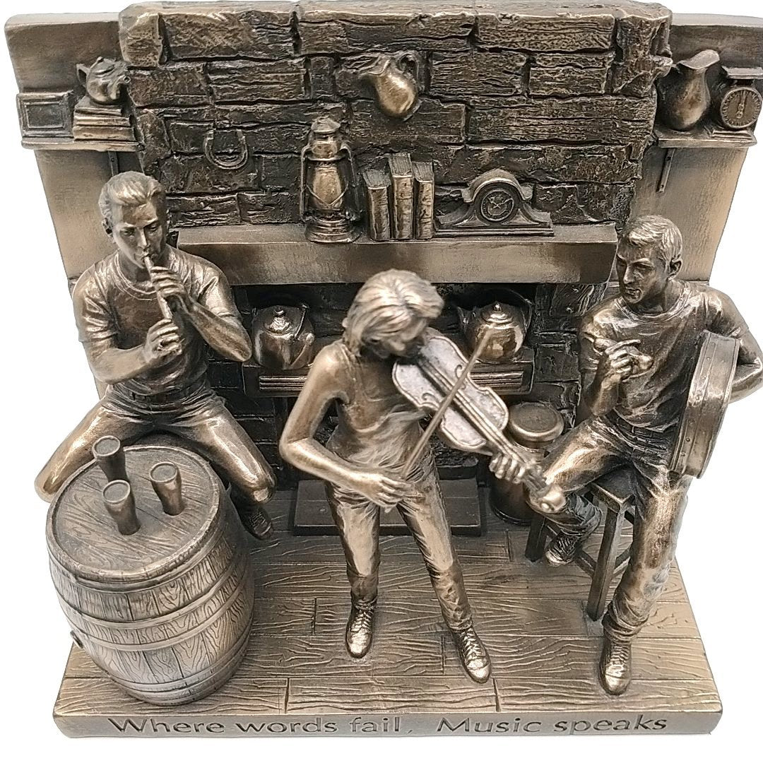 Veronese Design Müzik Bar Dekoratif Biblo 17,5 cm
