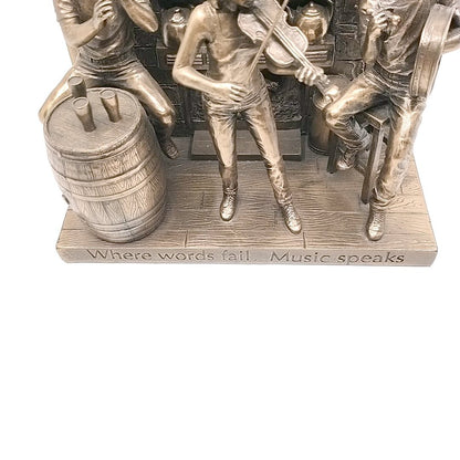 Veronese Design Music Bar Decorative Figurine 17.5 cm