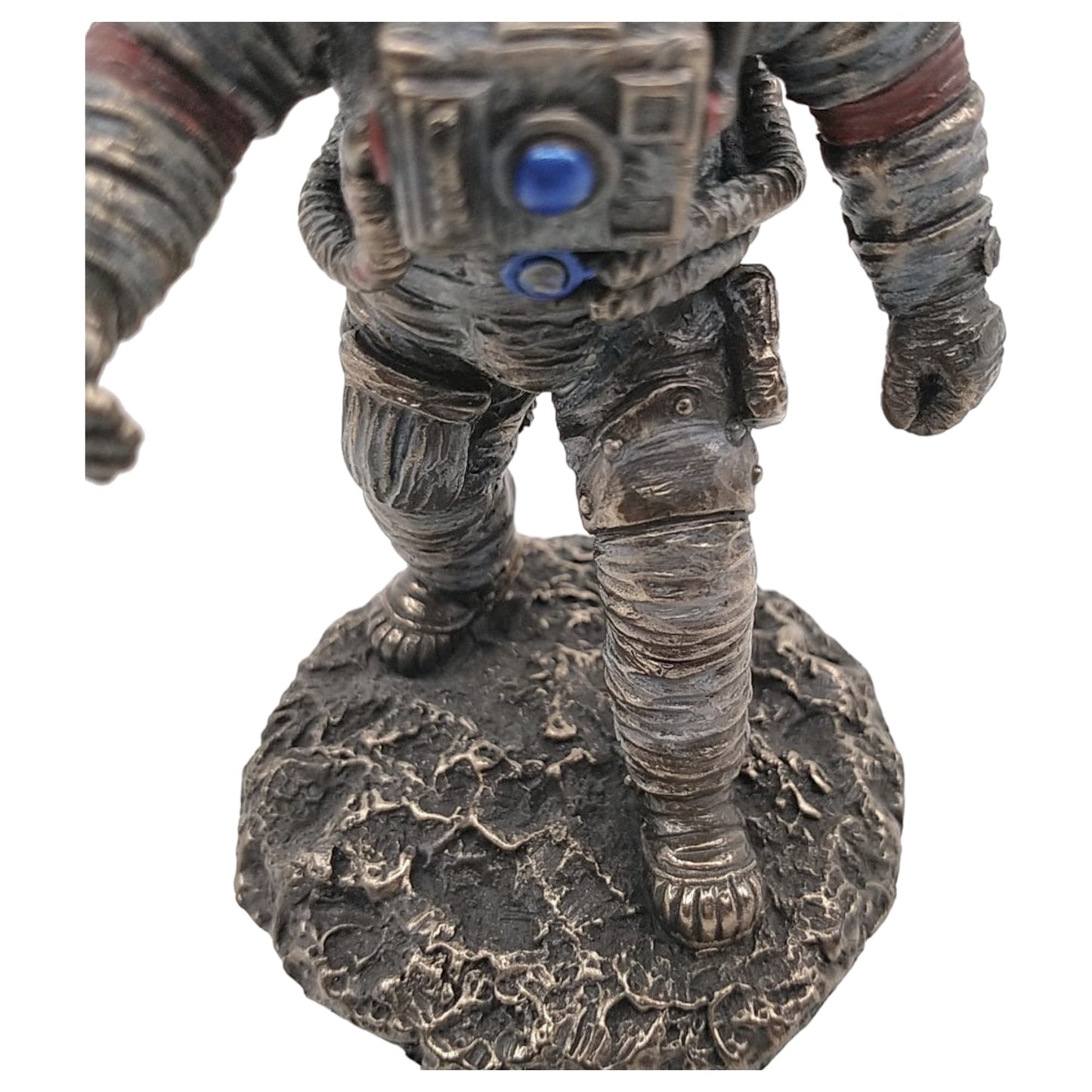 Astronot Dekoratif Biblo Cold Cast Resin El Boyaması 12 cm