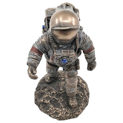 Astronot Dekoratif Biblo Cold Cast Resin El Boyaması 12 cm