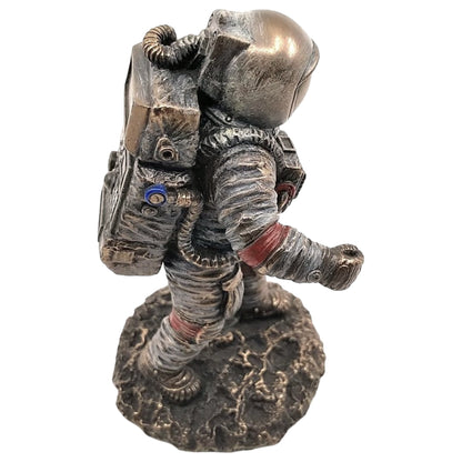 Astronot Dekoratif Biblo Cold Cast Resin El Boyaması 12 cm