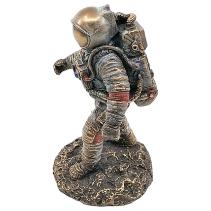 Astronot Dekoratif Biblo Cold Cast Resin El Boyaması 12 cm