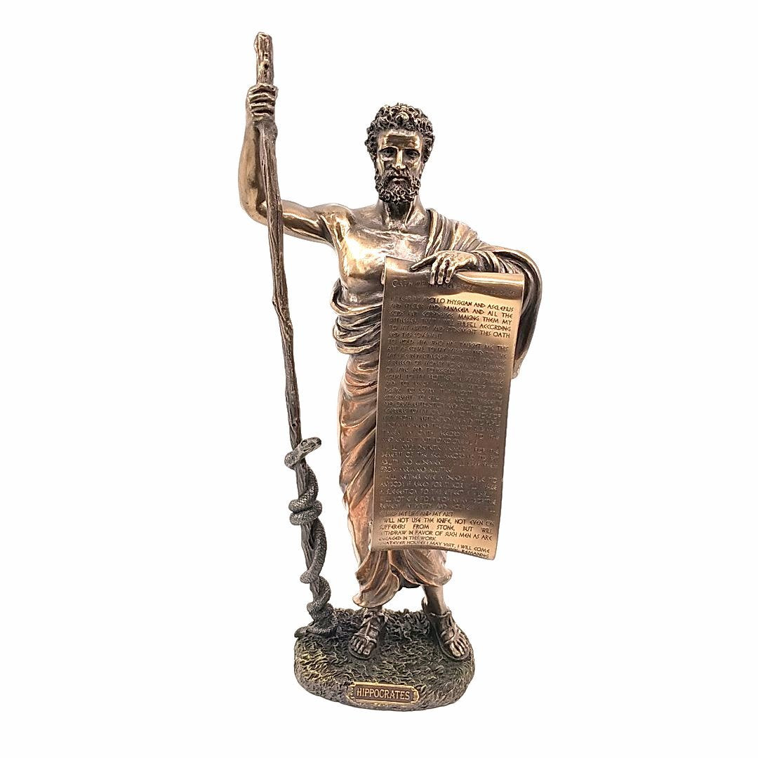 Veronese Design Büyük Hipokrat Heykeli Dekoratif Biblo 64 cm