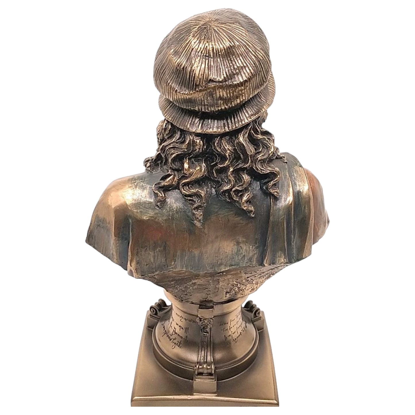 Veronese Design Leonardo da Vinci Büstü Dekoratif Heykel 23 cm
