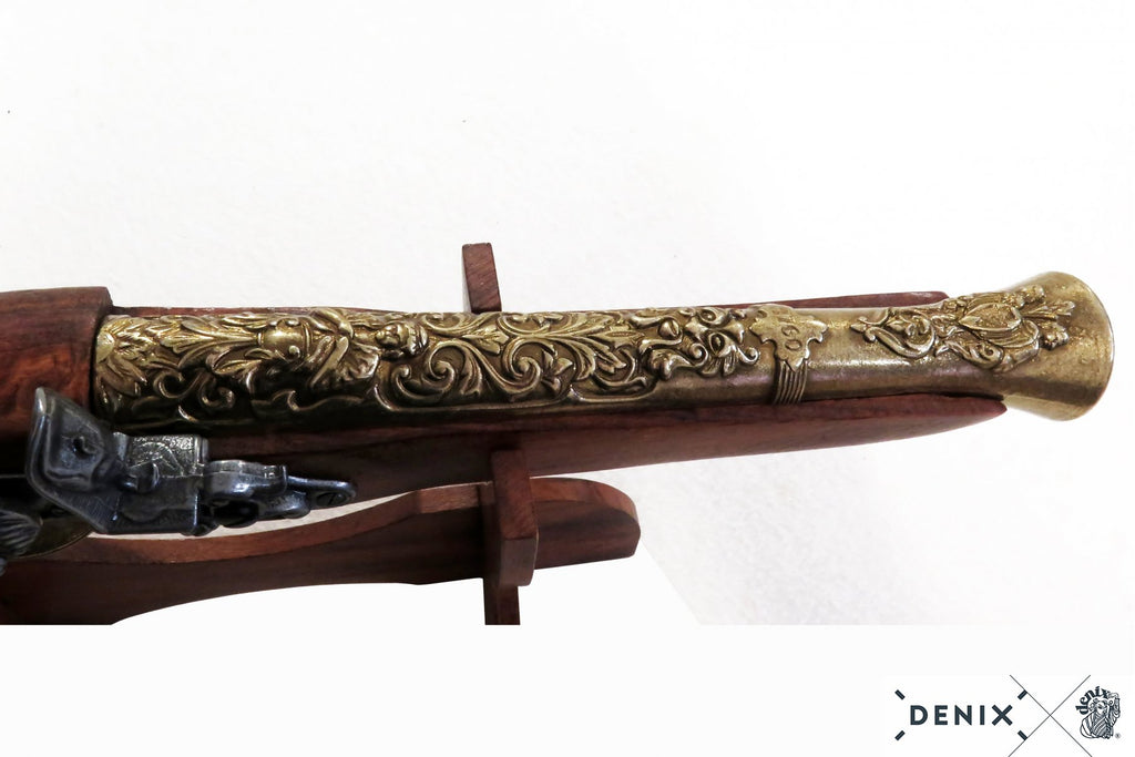 Denix Flintlock Blunderbuss Replika Tabanca, Austria XVIII C.