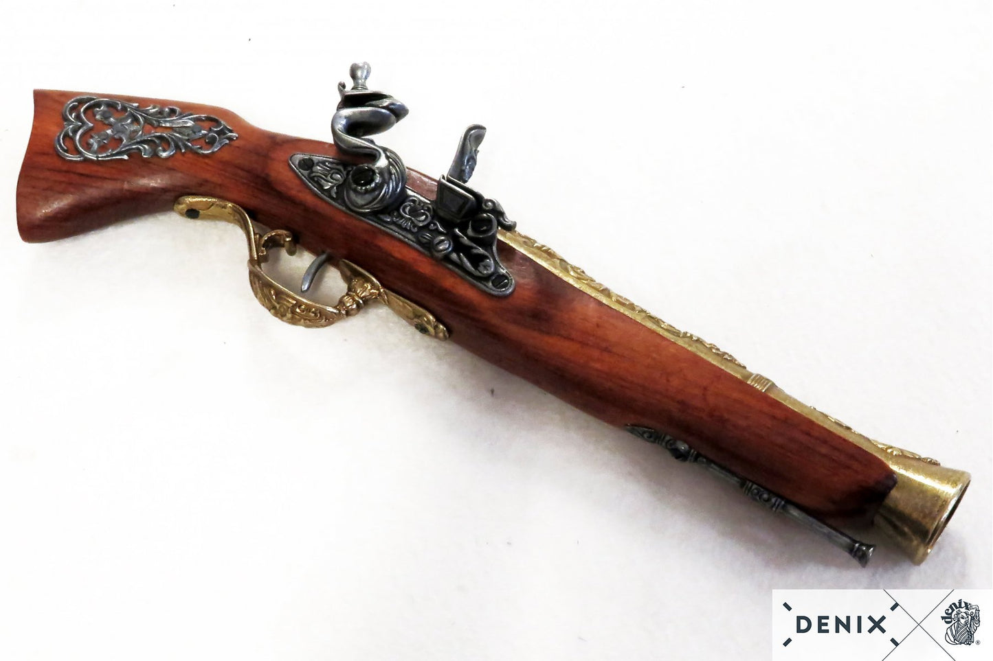Denix Flintlock Blunderbuss Replica Pistol, Austria XVIII C.
