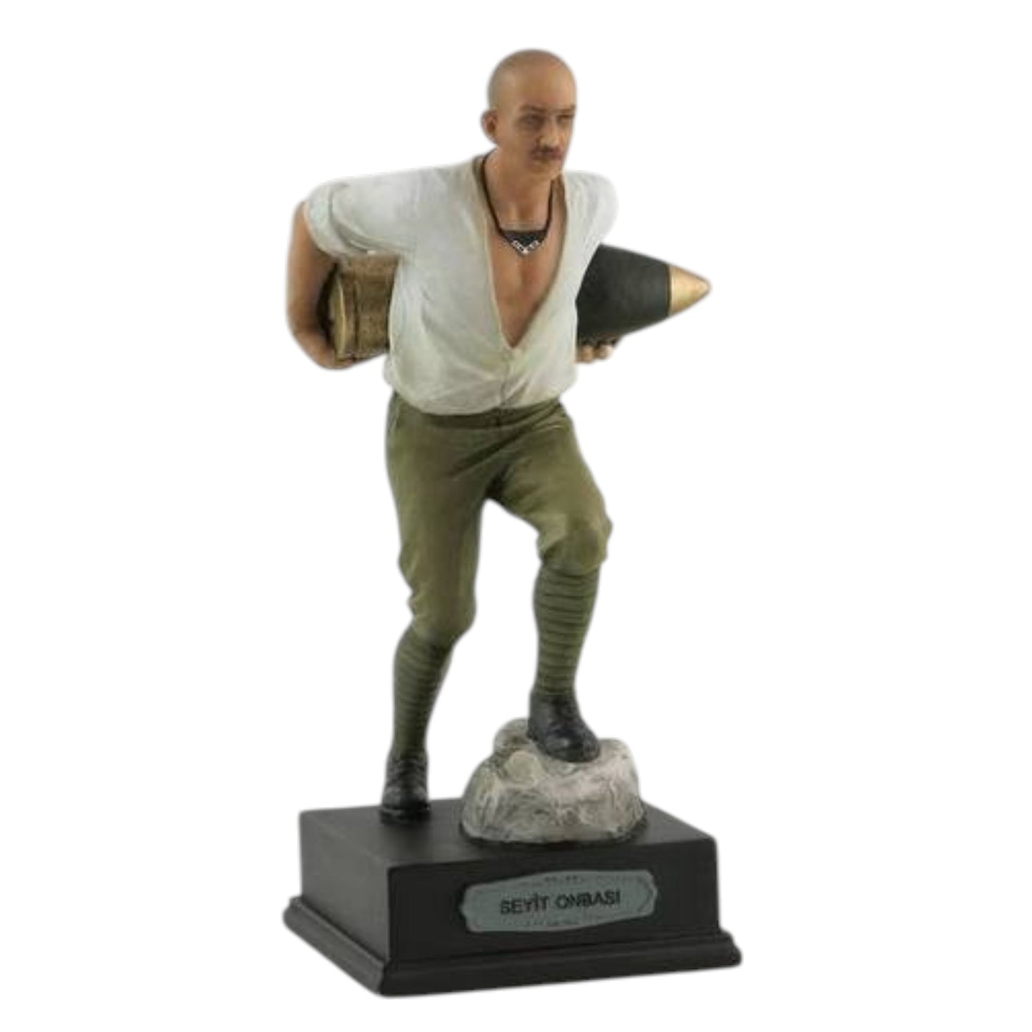 Veronese Corporal Seyit Colored Decorative Figurine 18 cm