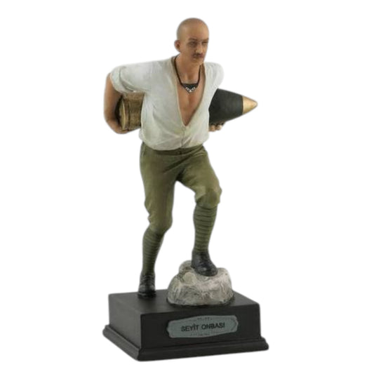 Veronese Seyit Onbaşı Renkli Dekoratif Biblo 18 cm