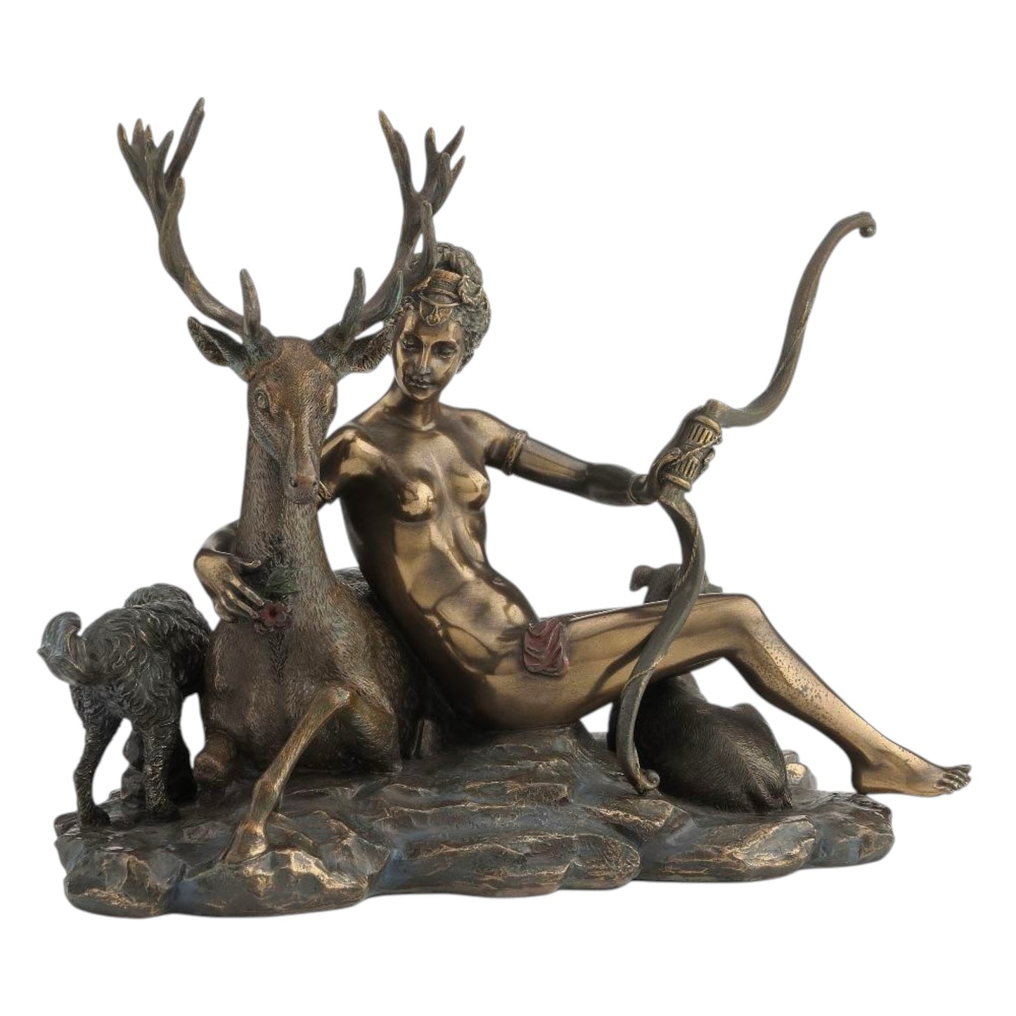 Veronese Design Diana (Artemis) Dekoratif Heykel 21,5 cm
