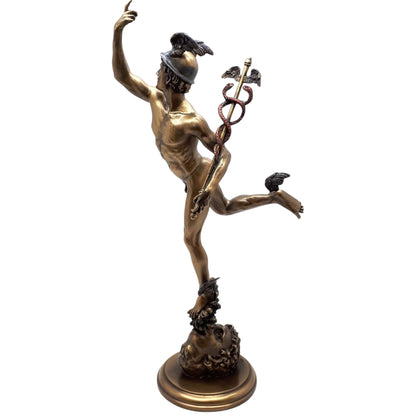 Veronese Design Hermes Dekoratif Heykel 37,5 cm