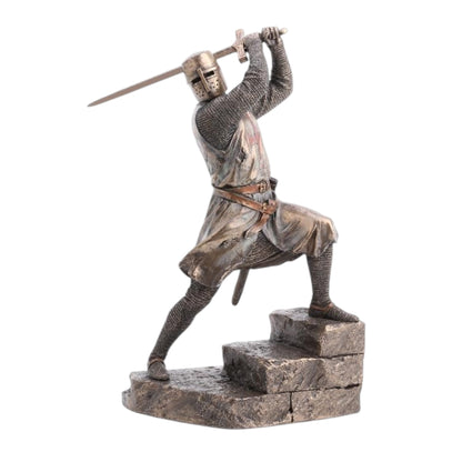 Veronese Design Kılıçlı Tapınak Şövalyesi Dekoratif Heykel 30,5 cm