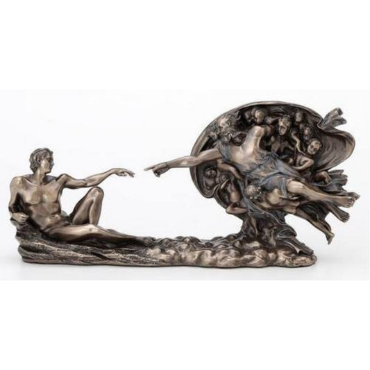 Veronese Design Yaratılış (The Creation of Adam) Heykeli Dekoratif Biblo