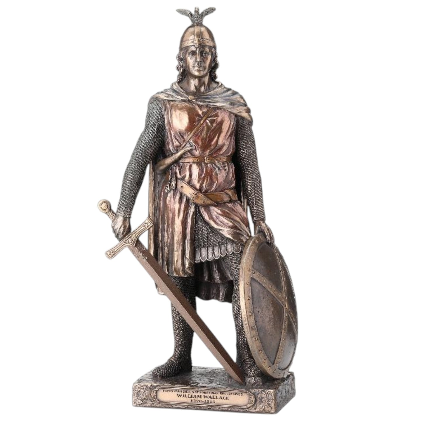 William Wallace Dekoratif Biblo İskoç Savaşçı Heykeli 29 cm