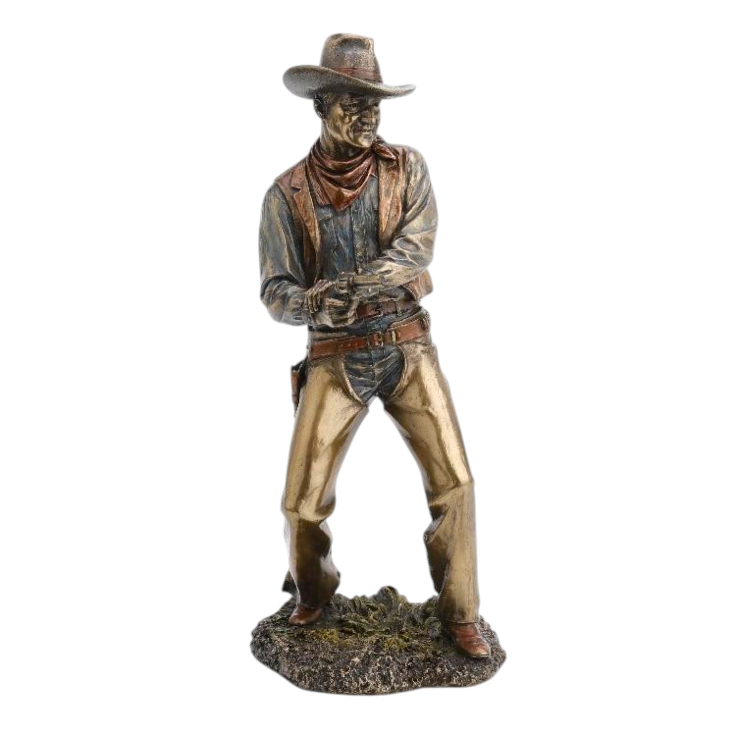 Veronese Design Kovboy Dekoratif Biblo Western Heykel 31,5 cm