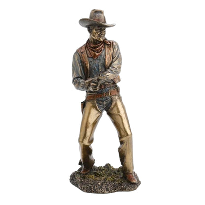 Veronese Design Kovboy Dekoratif Biblo Western Heykel 31,5 cm