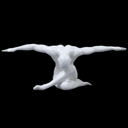 Porselen Body – Modern İnsan Figürü Dekoratif Biblo 28 cm