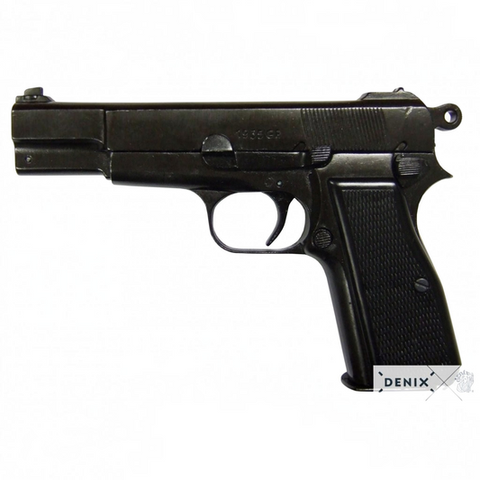 Denix Browning Pistol Replica - Belgium 1935 Model