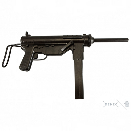 Denix M3 Hafif Makinalı Tüfek Replikası-Grease Gun ABD 1942-İkinci Dünya Savaşı