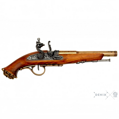 Denix Flintlock Pirate Pistol Replica, 18th C.