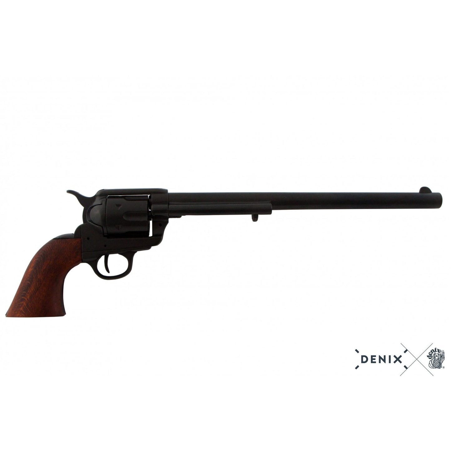 Denix Cal.45 Peacemaker Revolver 12" Replica Pistol, USA 1873