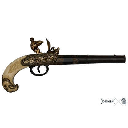 Denix Flintlock Pistol Replica, Tula (Russia) 18th C.