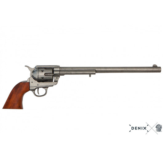 Denix Cal.45 Peacemaker Revolver 12" Replica Pistol, USA 1873