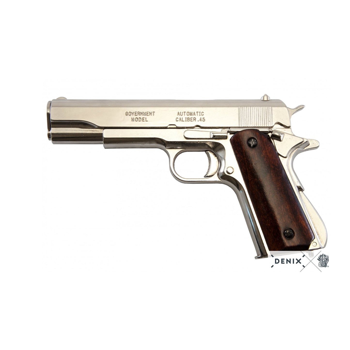 Denix Automatic .45 pistol M1911A1 Replica Pistol, USA 1911 (WWI & II) (Magazine Fixed)
