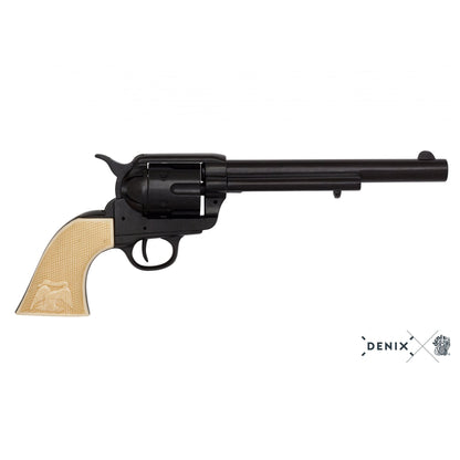 Denix Cal.45 Peacemaker Revolver 7½" Replica Pistol, USA 1873