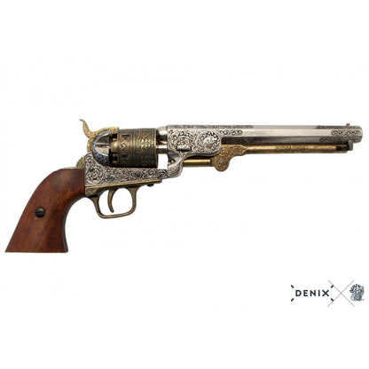Denix American Civil War Navy Revolver Replica Pistol, USA 1851